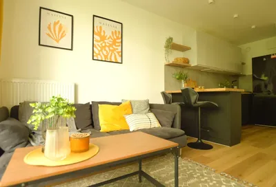Kawalerka z balkonem w apartamentowcu na starym mieście - miniatura 4