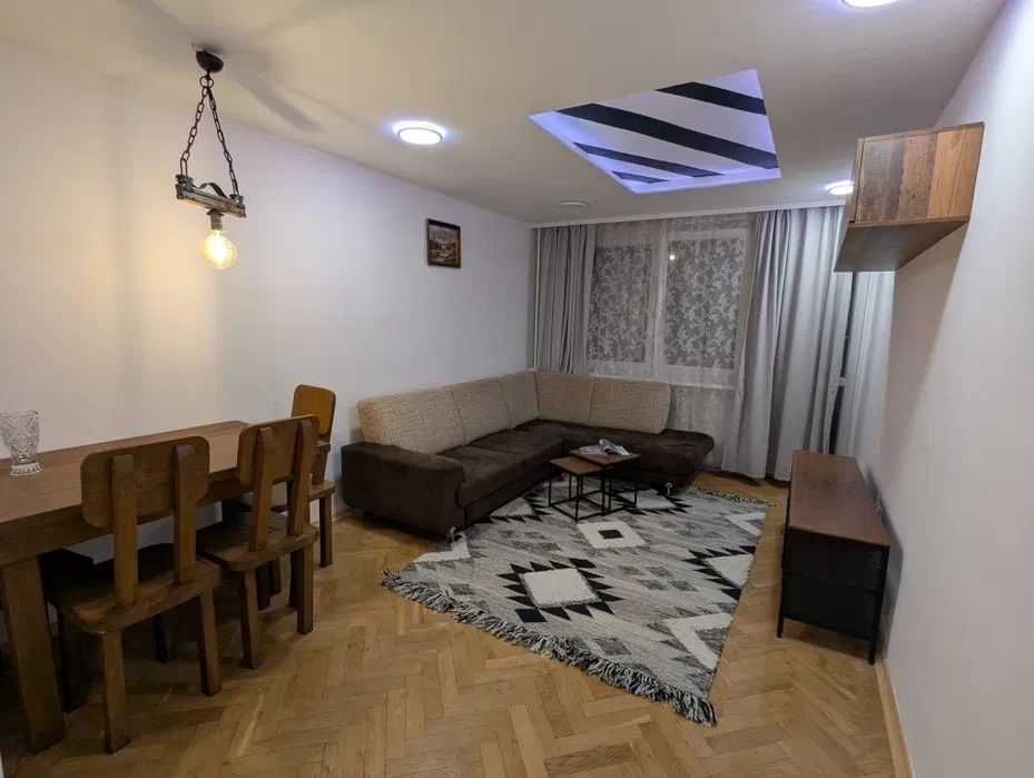 Duże rozkładowe umeblowane mieszkanie dwupokojowe M3 z balkonem, osobne: kuchnia, 2 pokoje, łazienka oraz WC, Łódź Bałuty, ul. Prusa 6 - 1/31