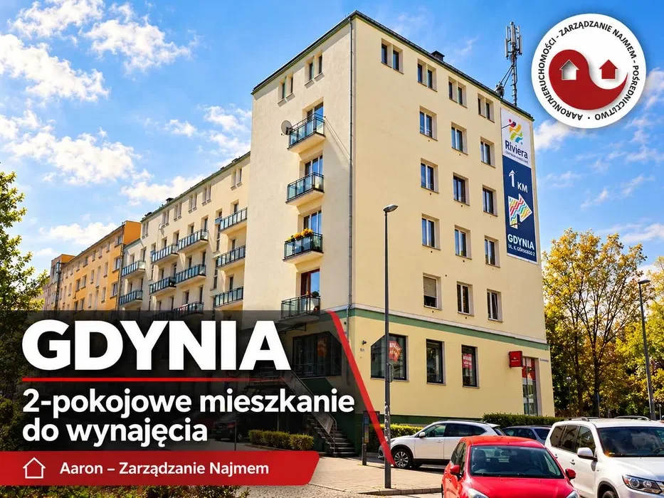 GDYNIA ŚRÓDMIEŚCIE 2 pokoje, 41 m² ul. Abrahama czynsz 2100 zł Mieszkaj w sercu Gdyni! Wszędzie blisko, wszystko pod ręką. - 1/8