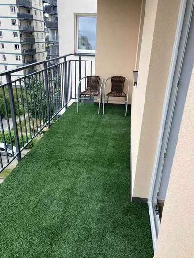 Mieszkanie 49m2 2 pokoje+garderoba, 6p, Kraków Podgórze Duchackie Szpakowa 10A garaż, duży balkon winda - miniatura 4