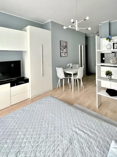Studio na prestiżowym Osiedlu Triton Park, balkon
