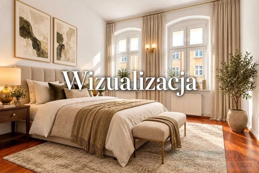 Przestronne 3-pokojowe mieszkanie NA WYNAJEM | 93,16 m² | ul. Stolarska | kamienica | BALKON - 1/8