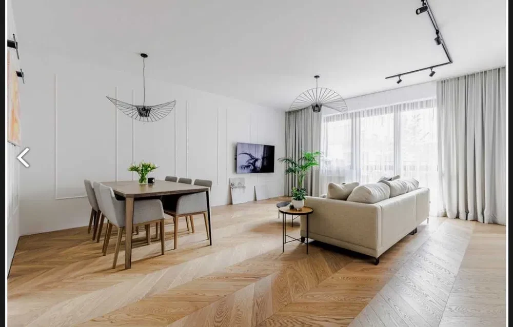 Wynajmę BEZPOŚREDNIO: Eleganckie i komfortowe mieszkanie 4-pokojowe Ostoja Wilanów - 1/8