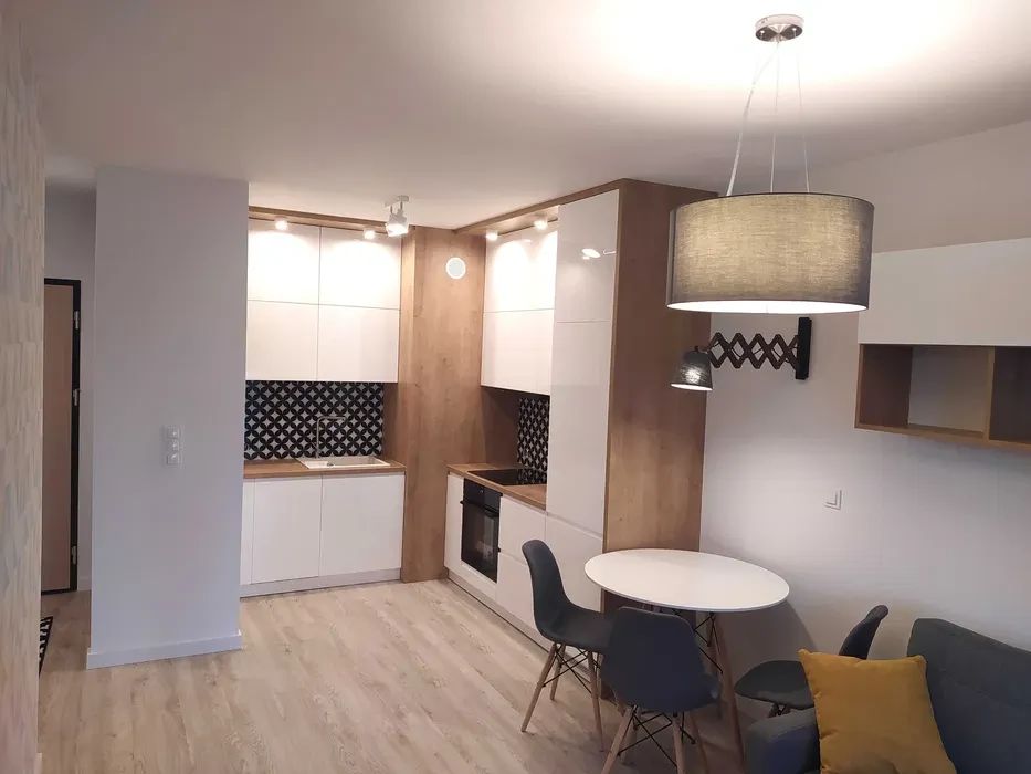 Wynajmę 2-pok. apartament z miejscem garażowym, ul. Kłobucka 25A, Służewiec, Mokotów, Warszawa - 1/8