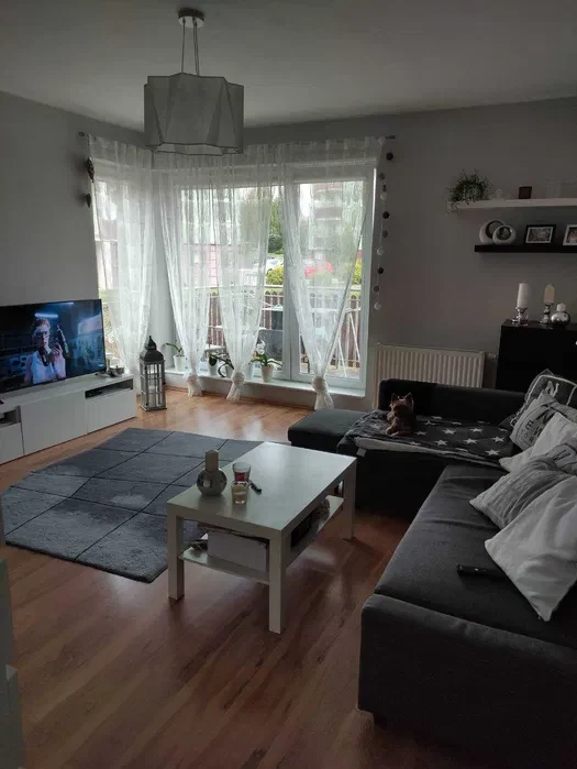 2 pokoje z balkonem, piwnicą i parkingiem – Gdańsk, Nieborowska - 1/3