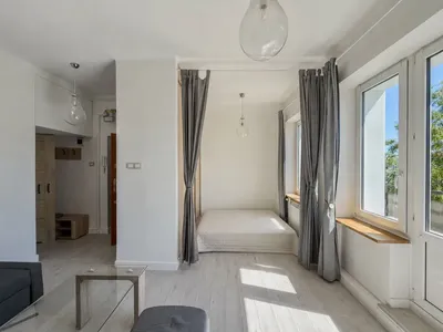 Mokotów | Kawalerka | Balkon | Łazienki Królewskie | Kamienica | 3 m wys. - miniatura 2