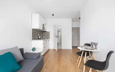 AKTUALNE w CENTRUM Piękne, dwupokojowe mieszkanie w apartamentowcu ! Ochrona, rowerownia - miniatura 4
