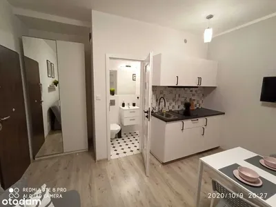 Funkcjonalna kawalerka Kraków Łagiewniki wynajem - miniatura 3