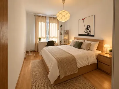Bezpośrednio 2 pokoje Saska Kępa 51 m2, garaż, na krótko lub długo - miniatura 4