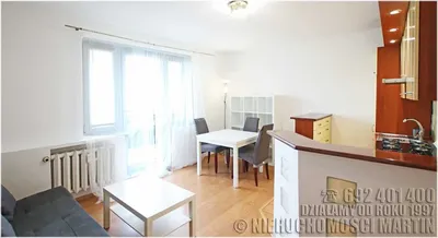 2 pok. balkon umeblowane os. St. Batorego Piątkowo Poznań - miniatura 5