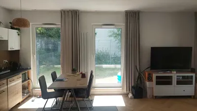 Przestronne narożne studio z garderobą i dużym ogrodem | os. Wilno - miniatura 5