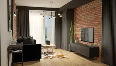 Piękne, nowoczesne 2-pokojowe mieszkanie w stylu loft - miniatura 3