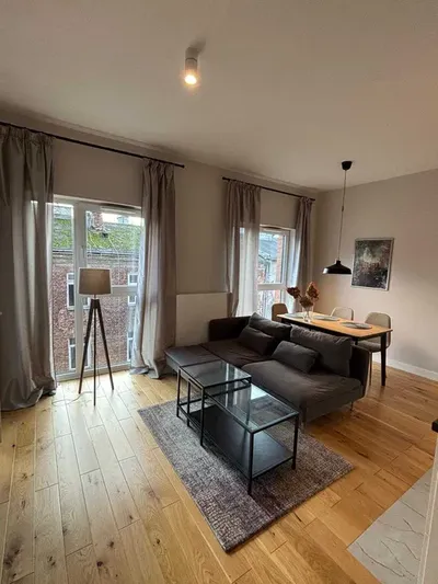 2 pokoje, 40 m², loggia, widne, wysokość 2,90 m | Grodzieńska 19, blisko metra Szwedzka, nowoczesne budownictwo - miniatura 2