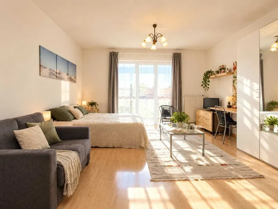 Do wynajęcia Kraków, Ruczaj, kawalerka, 32 m2, ul. Pszczelna/Obozowa, cena 2300 pln - 1/7