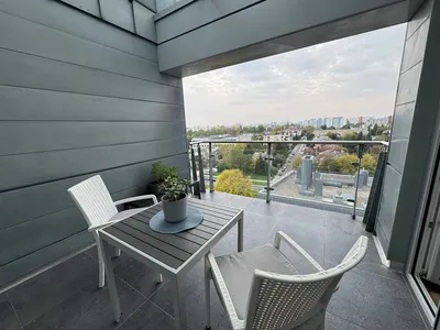 3-pokojowy apartament 89 m² | 8. piętro | taras + balkon | miejsce garażowe | Villa Marina - miniatura 3