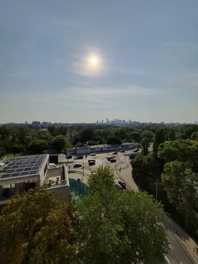 Saska Kępa - widok na panoramę miasta 30m2 Bezpośrednio .