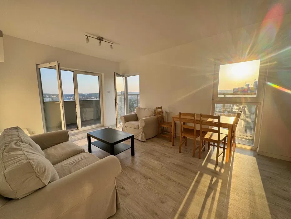 3 Pokoje z Dużym Tarasem | Garaż - Albatross Towers | Gdańsk Przymorze - 17 piętro - 1/8