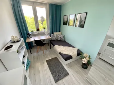 Duży pokój 1 osobowy 12 m2 przy Parku Bródnowskim | 5 minut pieszo od M2 | Metro Kondratowicza | DOSTĘPNE OD ZARAZ | Suwalska 32 - miniatura 2