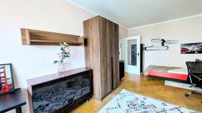 BEZPOŚREDNIO | Duży pokój 1-osobowy z BALKONEM | 2 min od PK | Os. Akademickie 3 - miniatura 4