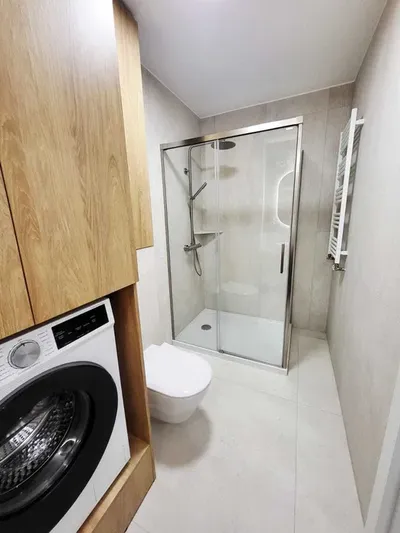 Nowoczesne studio 40 m² | Wieża Jeżyce (2026 r.) | Strefa coworkingowa - miniatura 4