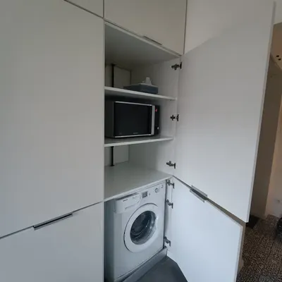 2 pok. przy ul. Kinowej.Praga pd 3500 w tym już czynsz.Pieknie urządzone, czyste. Wolne od października Styl skandynawski - miniatura 5