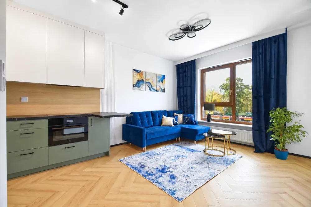 Nowoczesne 2 pokoje, bezpośrednio ul. Wałbrzyska 21 | 35 m² | Metro Służew | Klimatyzacja - 1/9