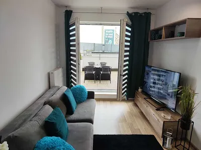 Mieszkanie, kawalerka na wynajem Gdańsk Przymorze wyjątkowe, funkcjonalne z przestronnym balkonem – apartamentowiec ROBYG! Aleja Rzeczypospolitej 4d - miniatura 2
