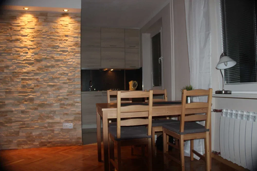 Komfortowa Kawalerka, Apartament, Widna Kuchnia , WARSZAWA Mokotów METRO Wierzbno, Tramwaj, Garaż, Al. Niepodległości 43, Bezpośrednio - 1/8