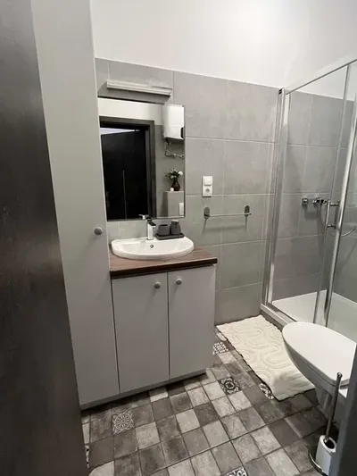 Katowice, ul. Wojewódzka, 42 m2, sypialnia, garderoba, salon z aneksem kuchennym - miniatura 5