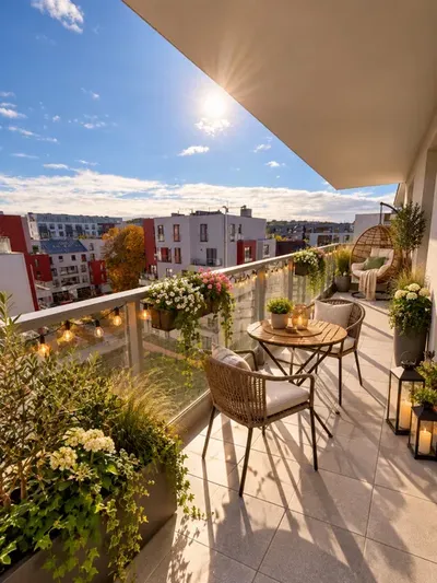 Garnizon | Scena Apartamenty | 2 pokoje | 43 m2 | duży balkon - miniatura 2