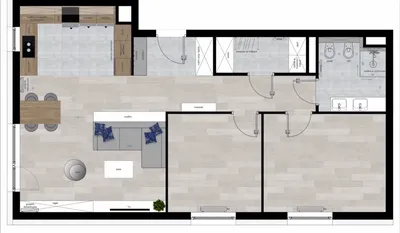 Do wynajęcia przestronne mieszkanie 79,8 m² – Bemowo, Osiedle Coopera – dostępne od początku listopada - miniatura 2