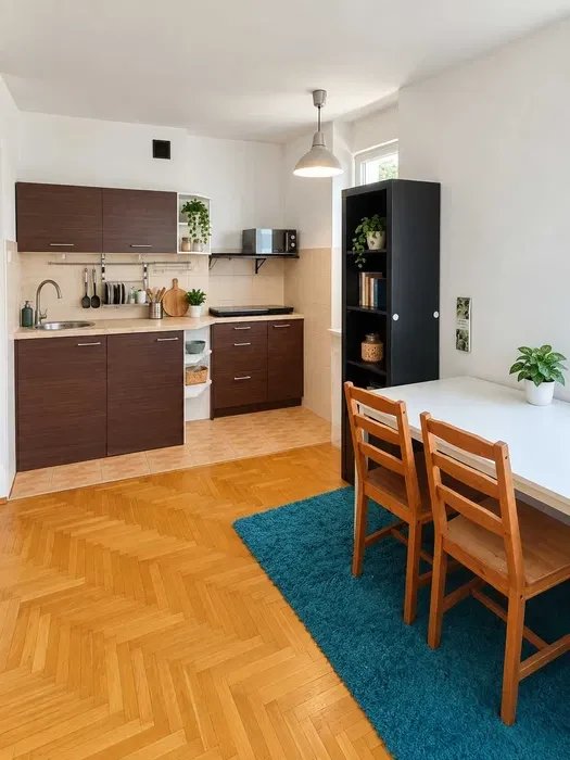 2 pokoje 44 m², Dzielna 21, duży balkon, garaż - 1/5