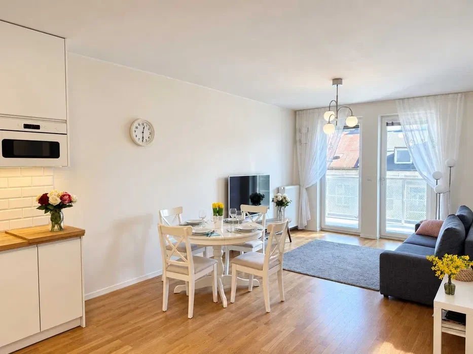 Mieszkanie 55 m² z loggią i miejscem w garażu podziemnym | Warszawa, ul. Osiecka 53 - 1/7