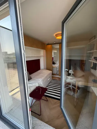 Duży pokój + taras 30 m², 5. piętro, Kartuska | student/pracujący | 2km od centrum! - miniatura 3