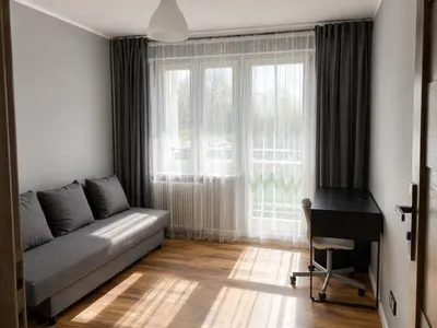 4 niezależne pokoje Poznań Rataje – po remoncie, balkon - miniatura 4