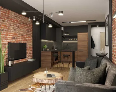 Piękne, nowoczesne 2-pokojowe mieszkanie w stylu loft - miniatura 4