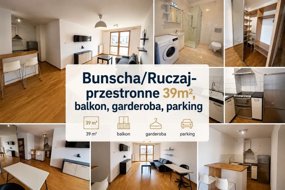 Duża kawalerka-jasna, 39m2 z balkonem. UJ, Motorola, Shell, Czerwone Maki - 1/8