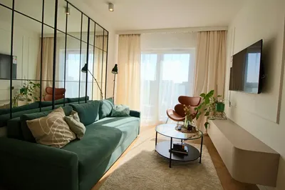 PL/RU Od zaraz / 2 pokoje / Wysoki standard / Pierwszy najem / Górka Narodowa / Pets + / Balkon - miniatura 2