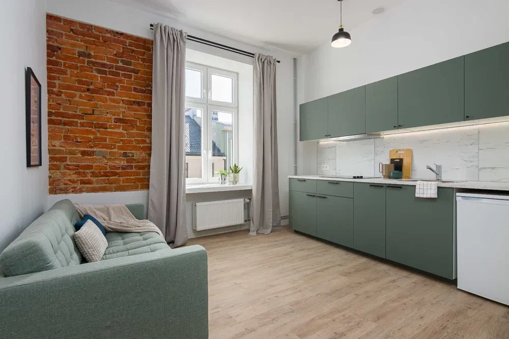 Mieszkanie 56 m2 z dwiema oddzielnymi sypialniami, Łódź Centrum. Legionów 51. - 1/7