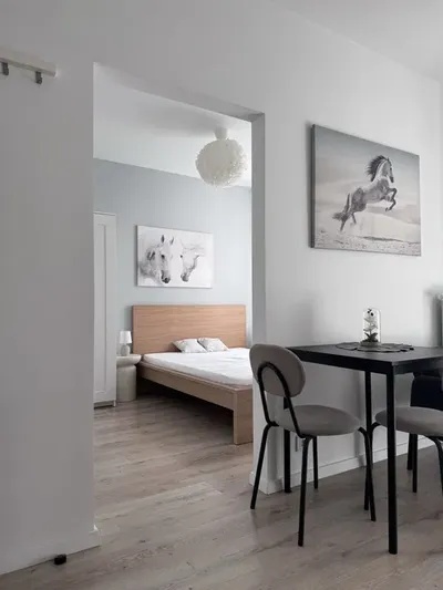 Mieszkanie/Kawalerka z oddzielną sypialnią i balkonem Winorośli 5 - miniatura 2