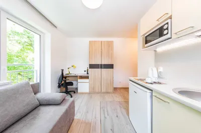 Mieszkaj sam – prywatny wyposażony i umeblowany miniapartament kilka minut od uczelni w Katowicach , prywatność i komfort na studiach , cisza spokój - miniatura 4