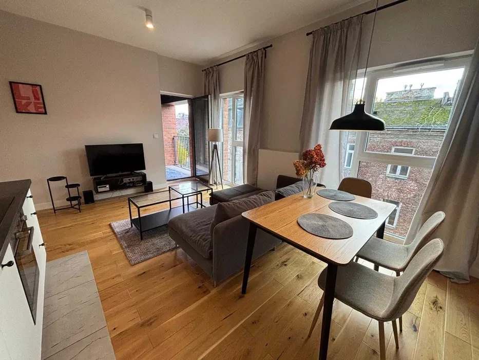 2 pokoje, 40 m², loggia, widne, wysokość 2,90 m | Grodzieńska 19, blisko metra Szwedzka, nowoczesne budownictwo - 1/8
