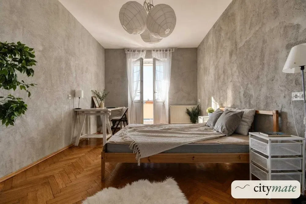 Przestronny pokój 1/2-osobowy z balkonem | 20m2 | blisko ronda Kaponiera | bez prowizji - 1/8