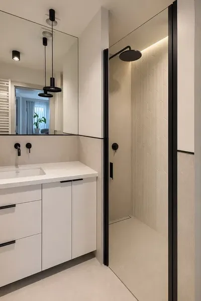 Nowy apartament Gdańsk Jasień wykończony pod klucz z 2026r 3 pokoje garaż komórka, wysoki standard, przy parku, niedaleko linia tramwajowa - miniatura 4