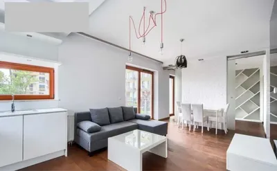 3 pokoje, Mokotów, 60 m², pełne umeblowanie, od zaraz - miniatura 2