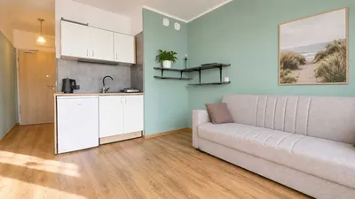 Bądź 1. Najemcą! Kawalerka z garderobą oraz balkonem.