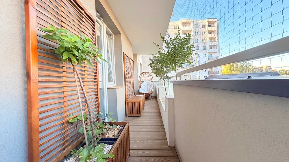 Mieszkanie 71 m² - 3 pokoje, 2 łazienki, Duży balkon, dla rodziny max 2+4, Kraków Podgórze Duchackie - 1/8