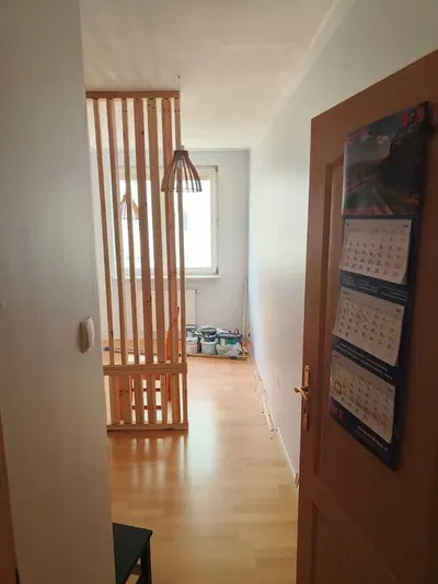 Mieszkanie 60,8m, metro kondratowicza, osiedle strzeżone, garaż podziemny, 2pokoje + kuchnia, garderoba - miniatura 5