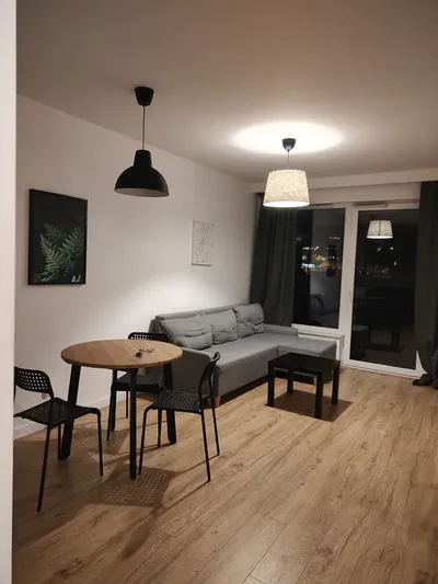 Mieszkanie 40 m² z dużym tarasem – 2 pokoje, parter