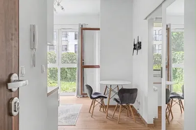 Nowoczesne 2 pokoje z dużym ogródkiem (26 m²) | Ursynów/ Mokotów - miniatura 5